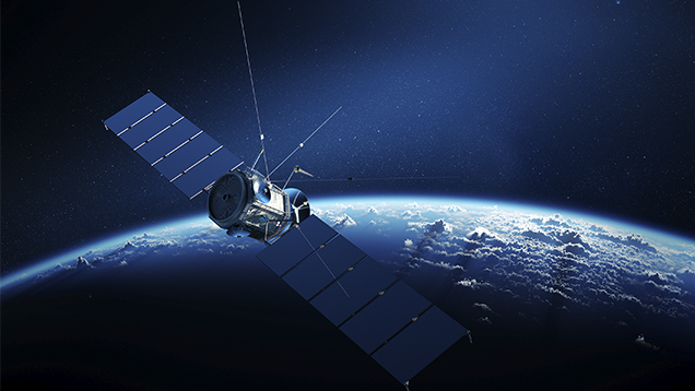 satelliitti avaruudessa